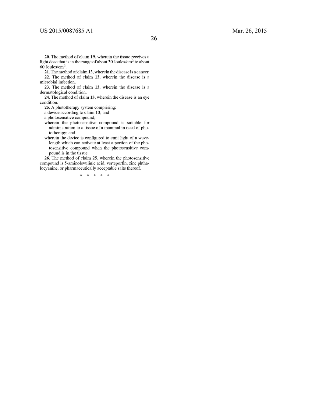 Phototherapy Devices and Methods Comprising Optionally Substituted     Quinquiesphenyl Compounds - diagram, schematic, and image 39