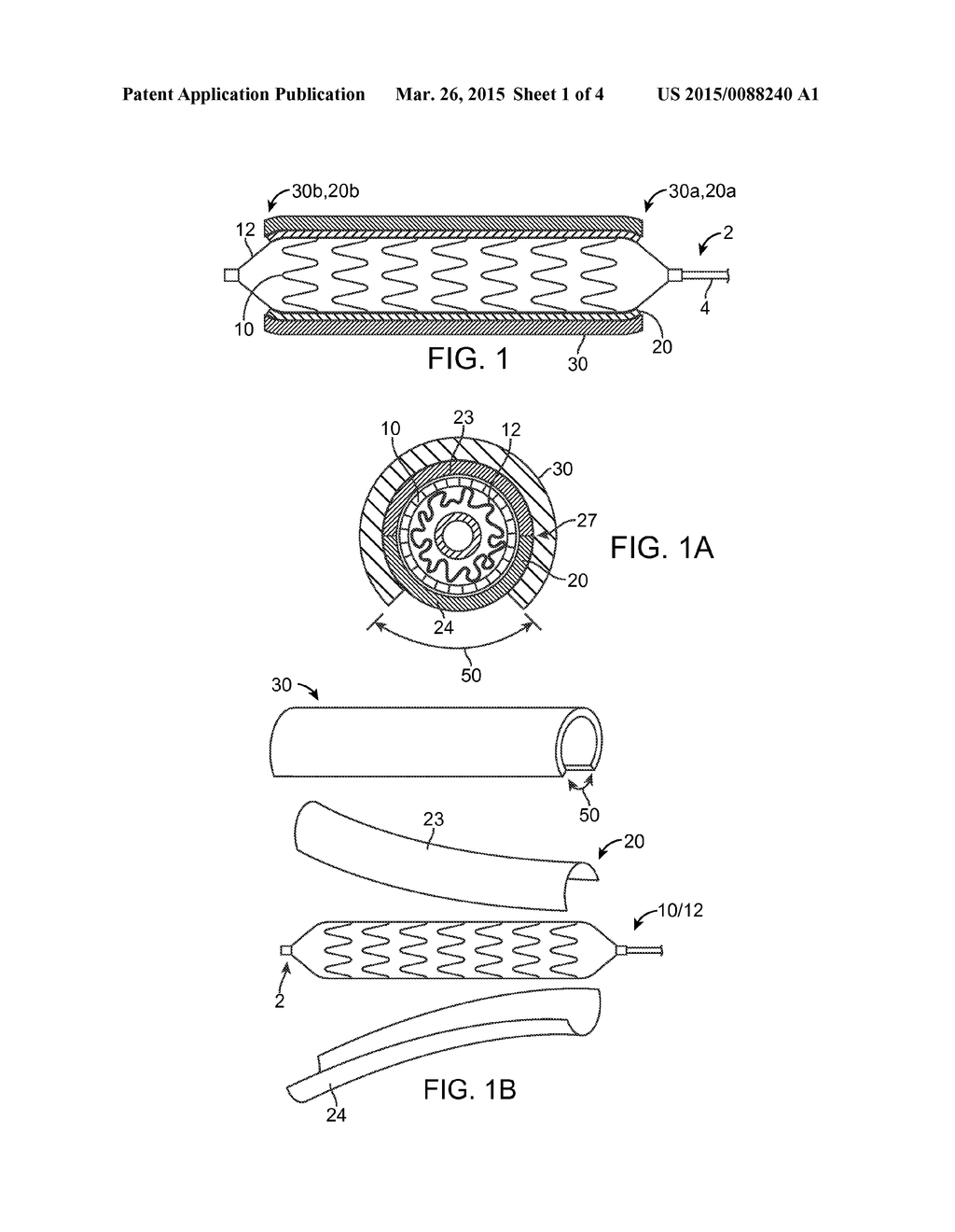 CLIP SHEATH FOR A POLYMER SCAFFOLD - diagram, schematic, and image 02