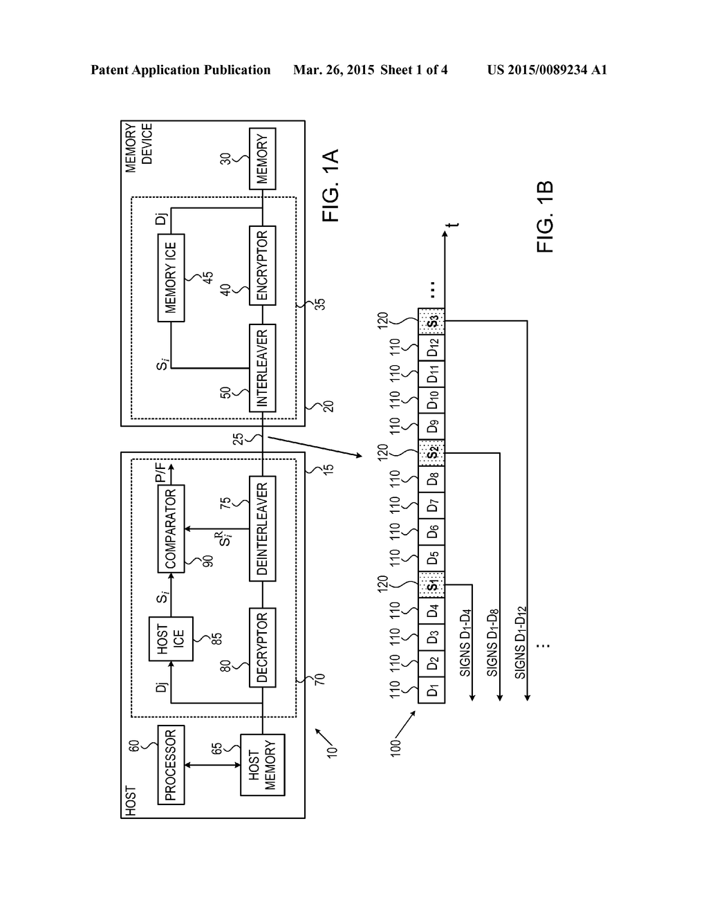 SECURE MEMORY INTERFACE WITH CUMULATIVE AUTHENTICATION - diagram, schematic, and image 02