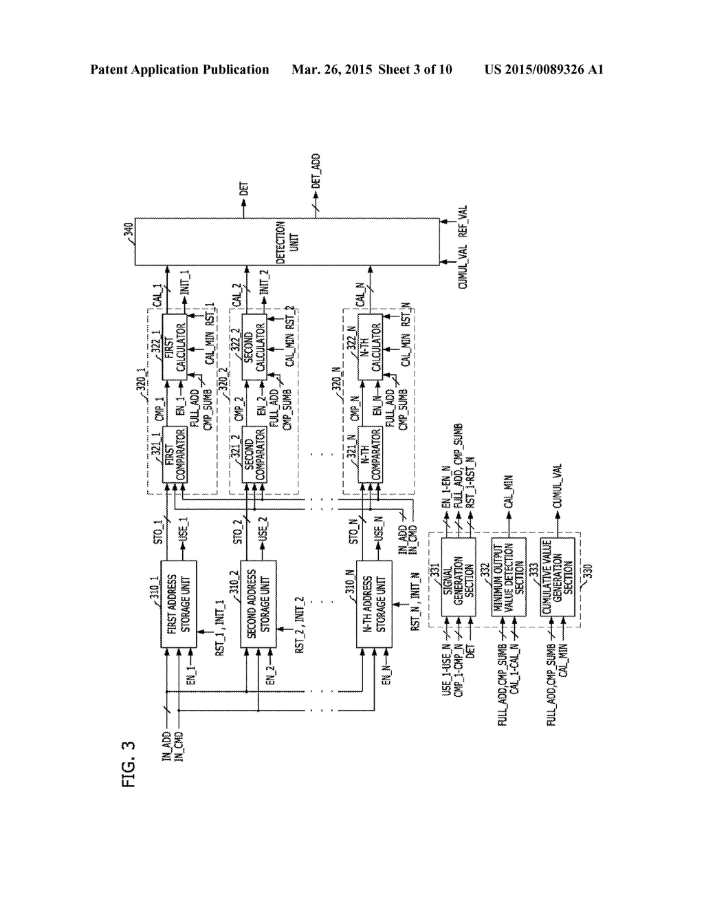ADDRESS DETECTION CIRCUIT AND MEMORY INCLUDING THE SAME - diagram, schematic, and image 04
