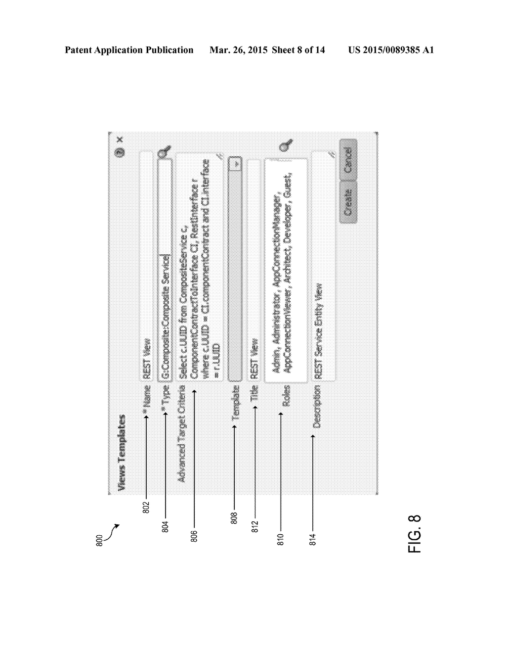 DYNAMIC ROLE-BASED VIEW DEFINITIONS IN A REPOSITORY SYSTEM - diagram, schematic, and image 09