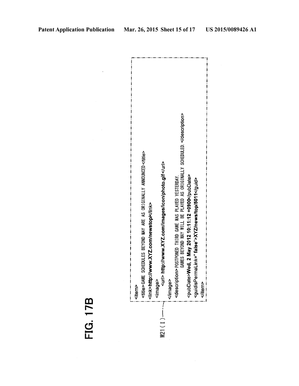 DEVICE FOR VEHICLE, COMPUTER-READABLE MEDIUM FOR DISPLAYING INFORMATION,     AND SYSTEM FOR VEHICLE - diagram, schematic, and image 16