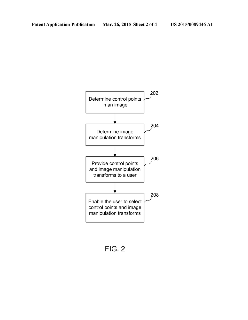 PROVIDING CONTROL POINTS IN IMAGES - diagram, schematic, and image 03