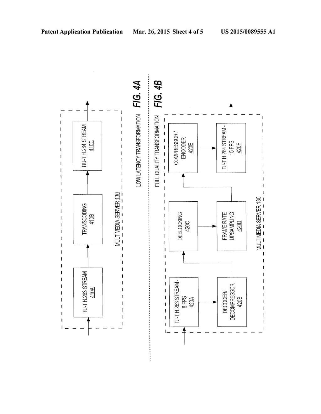 High Quality Multimedia Transmission from a Mobile Device for Live and     On-Demand Viewing - diagram, schematic, and image 05