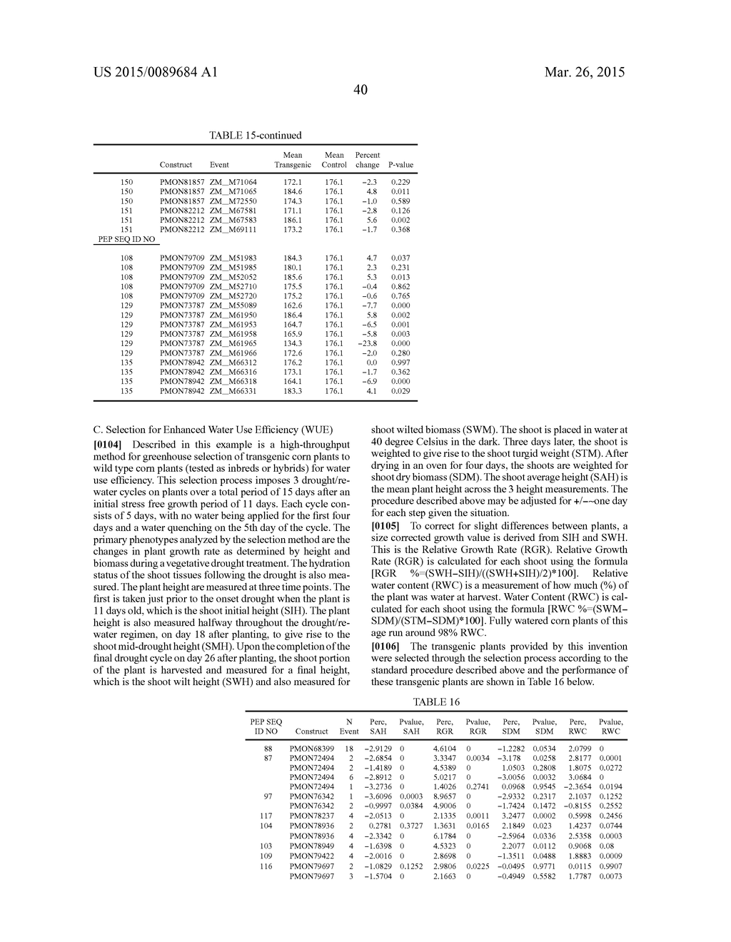 Transgenic plants with enhanced agronomic traits - diagram, schematic, and image 56