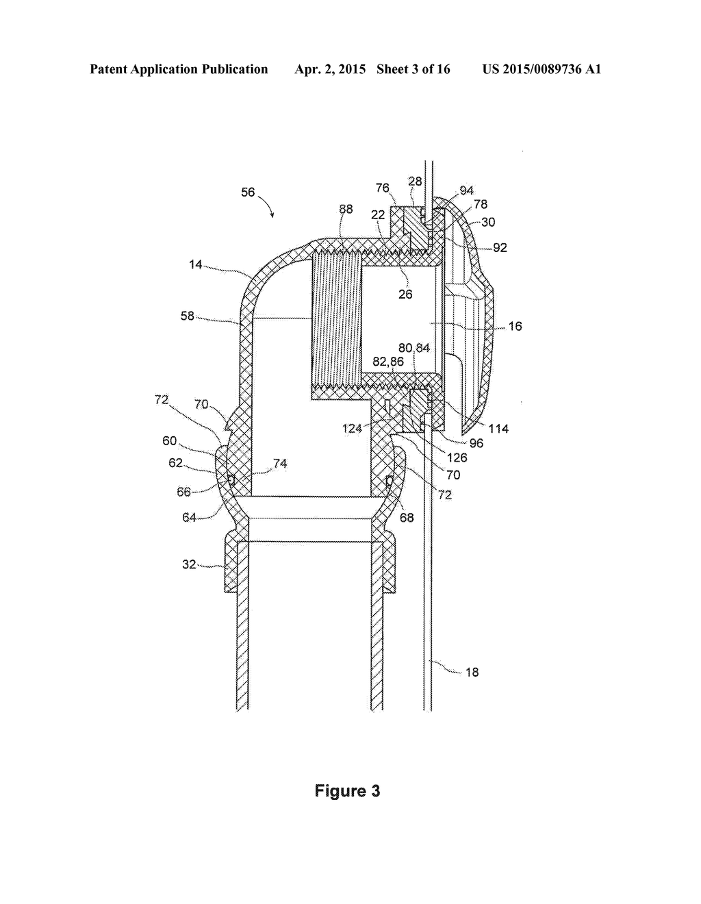 BATHTUB DRAIN AND OVERFLOW KIT - diagram, schematic, and image 04