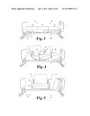 BED WITH PIVOTABLE BED SURFACE diagram and image