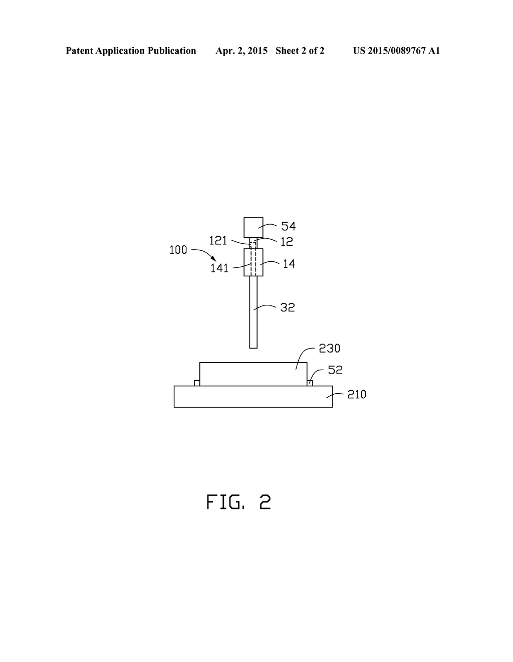 CLEANING DEVICE EMPLOYING AIR UNDER PRESSURE - diagram, schematic, and image 03