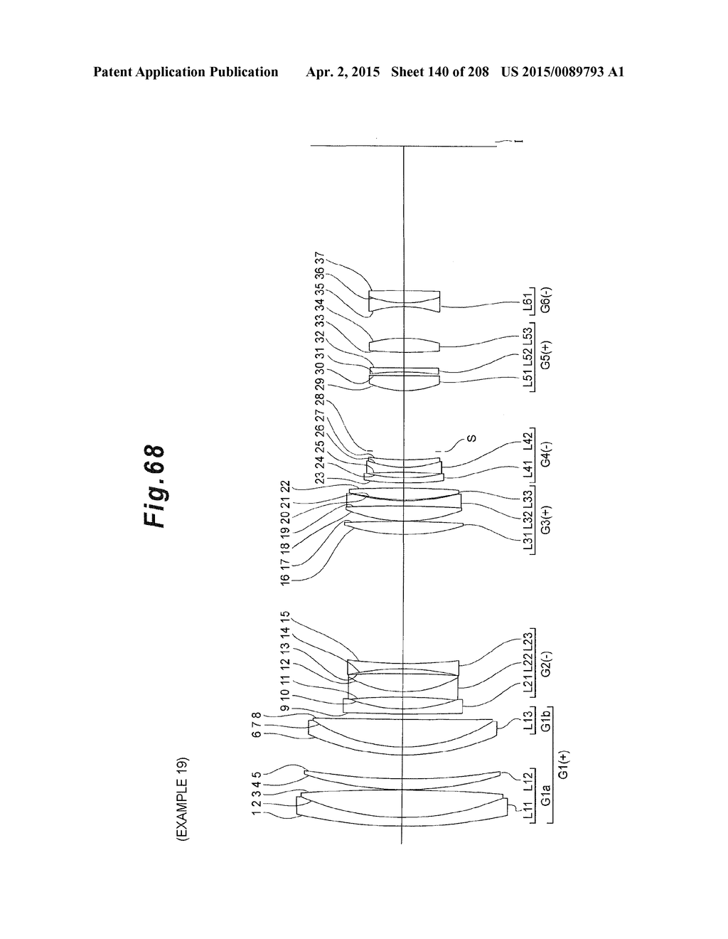 LENS SYSTEM, OPTICAL APPARATUS AND MANUFACTURING METHOD - diagram, schematic, and image 141