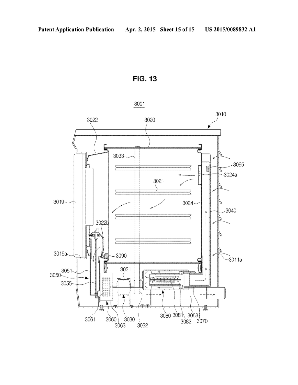 DRYING APPARATUS, WASHING MACHINE HAVING THE SAME AND METHOD OF     CONTROLLING THE DRYING APPARATUS - diagram, schematic, and image 16