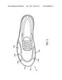 UPPERS AND SOLE STRUCTURES FOR ARTICLES OF FOOTWEAR diagram and image