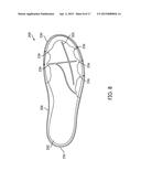 UPPERS AND SOLE STRUCTURES FOR ARTICLES OF FOOTWEAR diagram and image