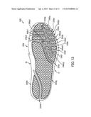 UPPERS AND SOLE STRUCTURES FOR ARTICLES OF FOOTWEAR diagram and image