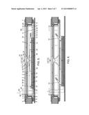 Hardware for opening a frameless window into laterally displaced parallel     positions diagram and image