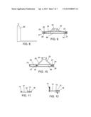 Hardware for opening a frameless window into laterally displaced parallel     positions diagram and image