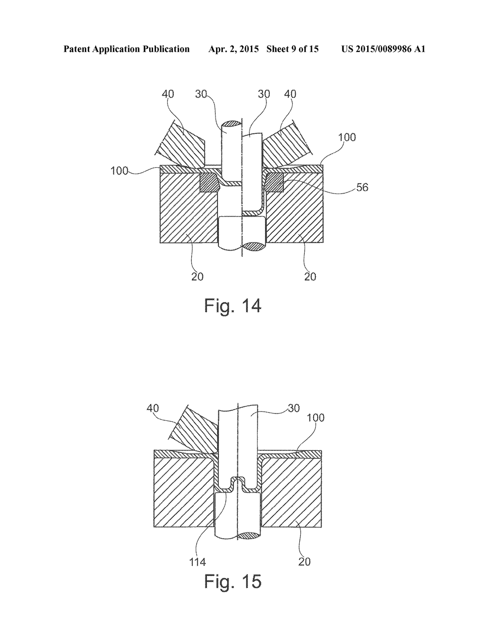 METHOD AND DEVICE FOR RESHAPING A WORKPIECE - diagram, schematic, and image 10