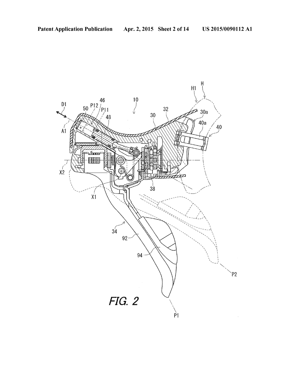 BICYCLE HYDRAULIC OPERATING DEVICE - diagram, schematic, and image 03