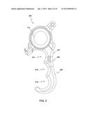 BACK TENSION ARCHERY RELEASE COMPRISING ROTATING BEARING RING diagram and image