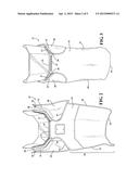 WRAPPABLE STERILE RADIATION SHIELD DRAPE, COMBINATION OF A RADIATION     SHIELD AND STERILE DRAPE THEREFOR AND METHOD OF PROVIDING A STERILE DRAPE     ABOUT A RADIATION SHIELD diagram and image