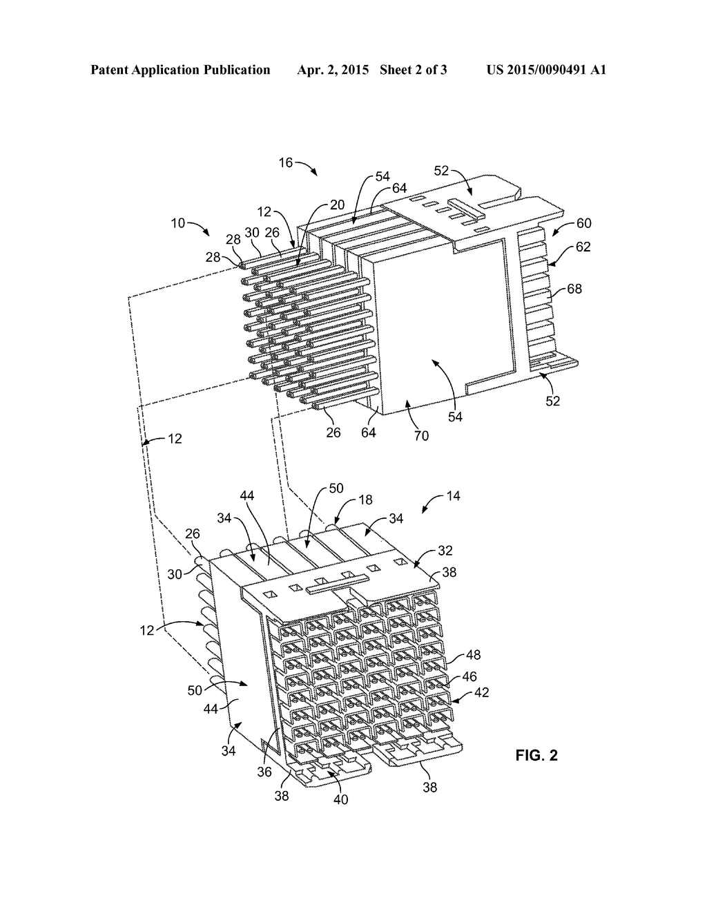 ELECTRICAL CABLE ASSEMBLY HAVING AN ELECTRICAL SHIELD - diagram, schematic, and image 03