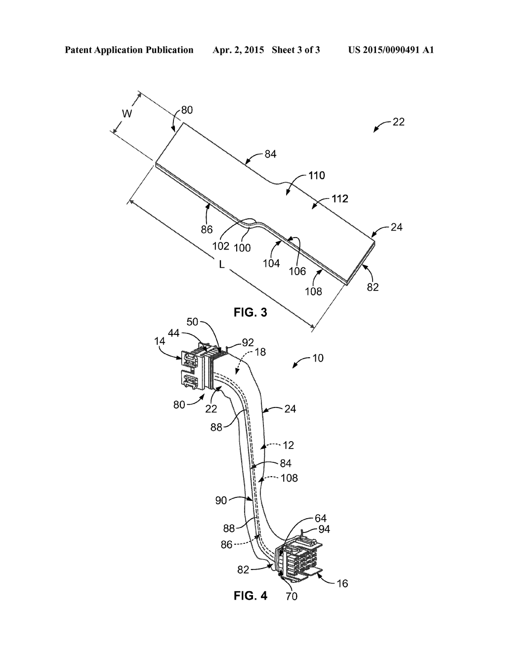 ELECTRICAL CABLE ASSEMBLY HAVING AN ELECTRICAL SHIELD - diagram, schematic, and image 04