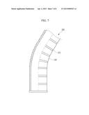 MOLD FOR MAKING SOUND-ABSORBING DUCT AND SOUND-ABSORBING DUCT USING THE     SAME diagram and image