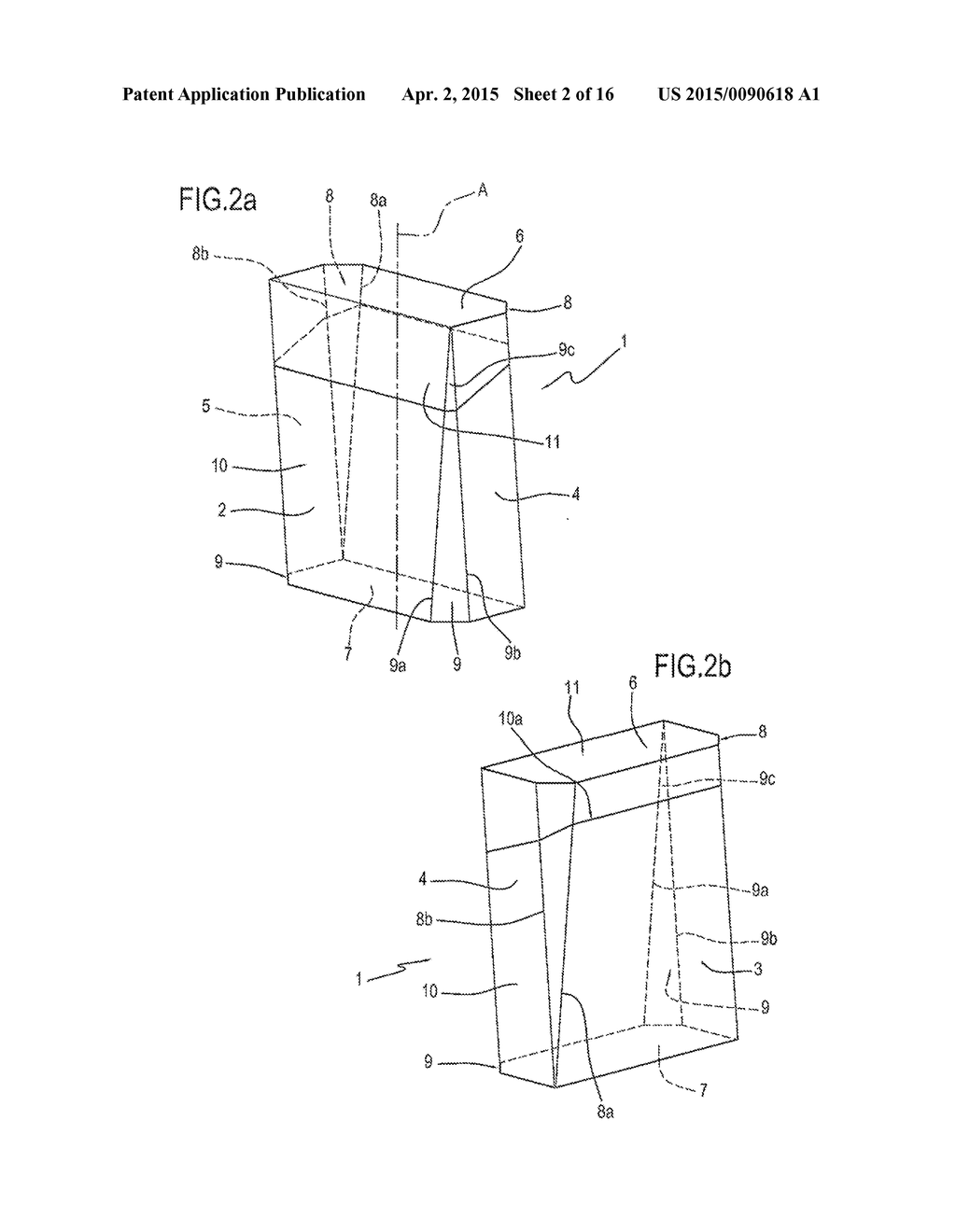 PACKET FOR TOBACCO PRODUCTS AND FLAT BLANK FOR MAKING THE PACKET - diagram, schematic, and image 03