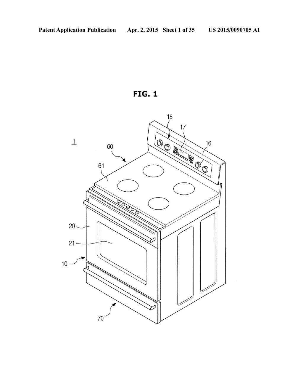 COOKING APPARATUS AND METHOD OF CONTROLLING THE SAME - diagram, schematic, and image 02