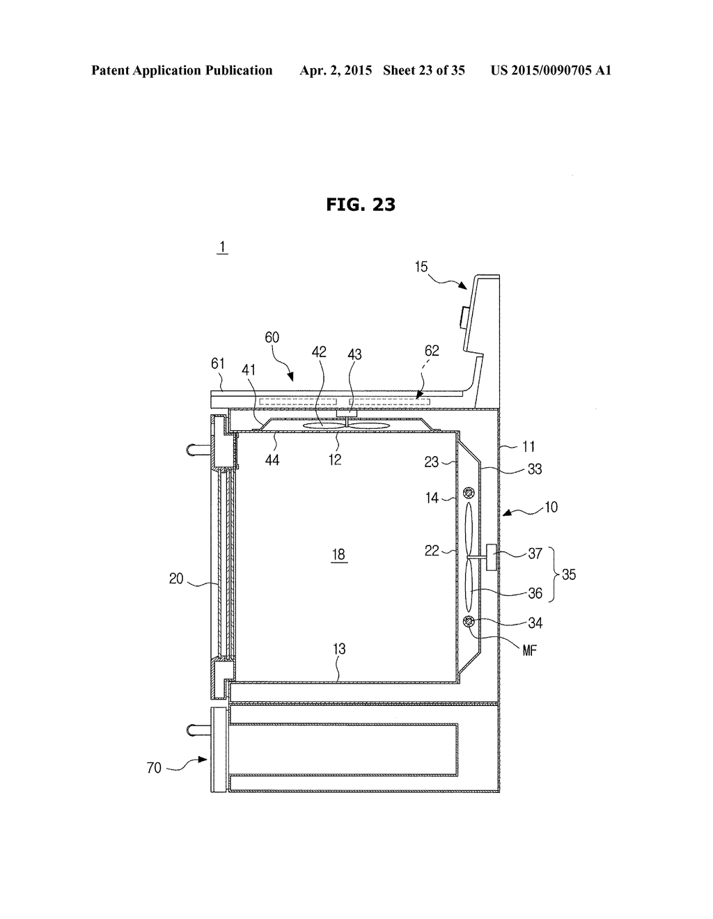 COOKING APPARATUS AND METHOD OF CONTROLLING THE SAME - diagram, schematic, and image 24