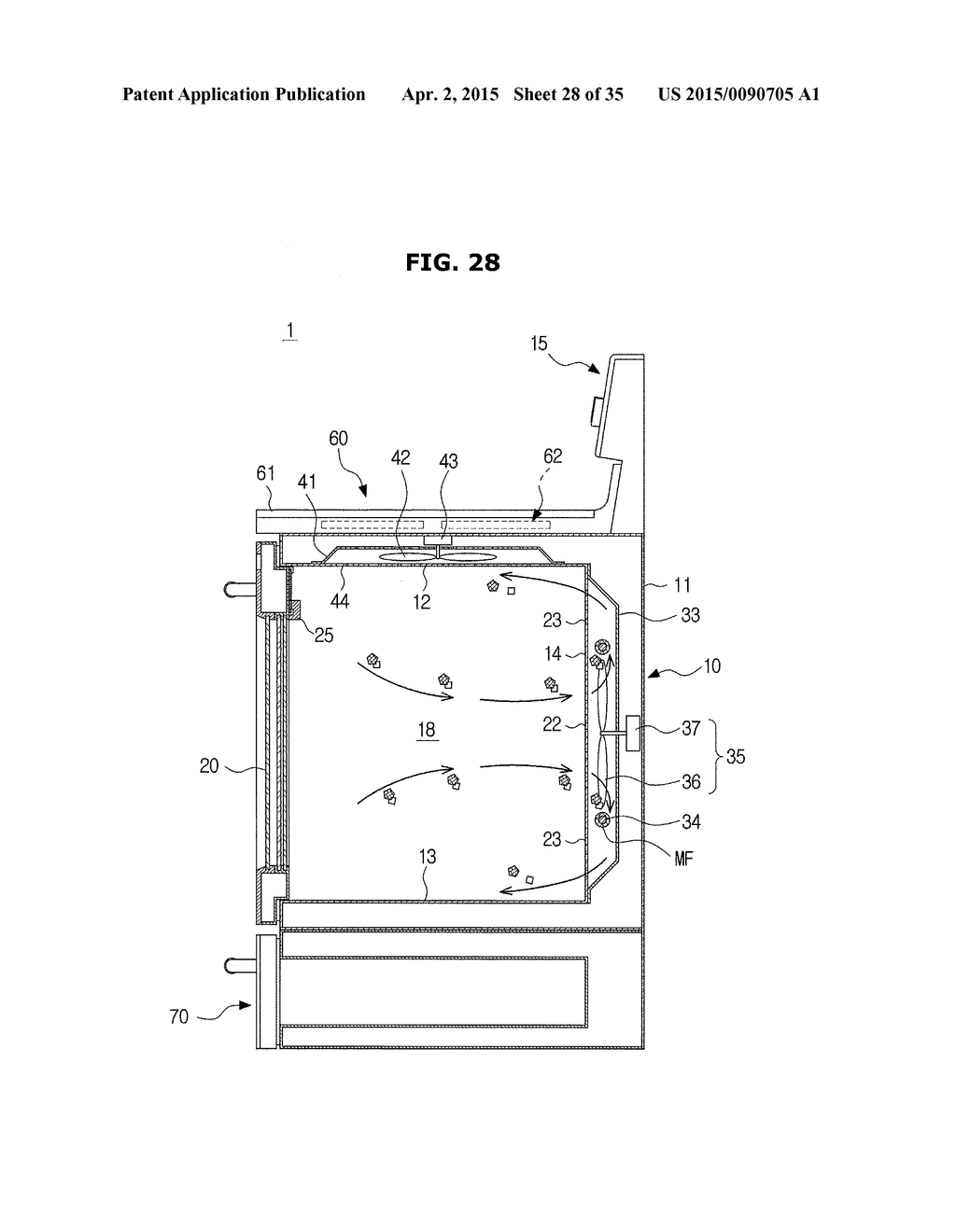 COOKING APPARATUS AND METHOD OF CONTROLLING THE SAME - diagram, schematic, and image 29