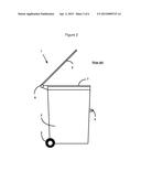 Animal-Proof Locking Mechanism For Trash Containers diagram and image