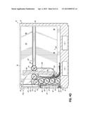 Container Having Padded Dunnage Supports and L-Shaped Tracks diagram and image