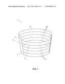 Insulating Beverage Container Sleeve and Label diagram and image