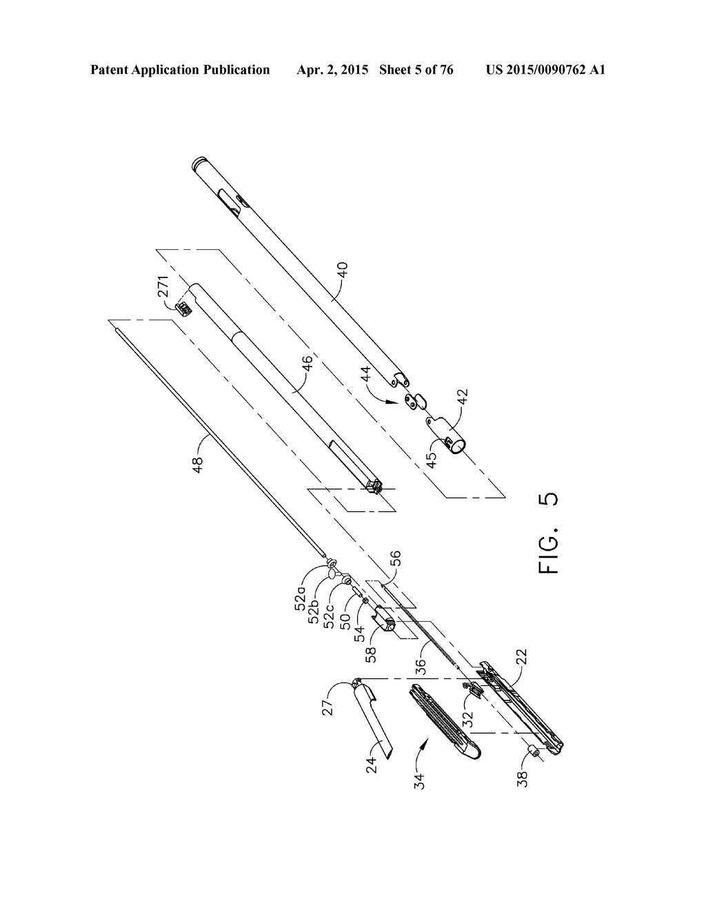 SURGICAL INSTRUMENT WITH WIRELESS COMMUNICATION BETWEEN CONTROL UNIT AND     REMOTE SENSOR - diagram, schematic, and image 06