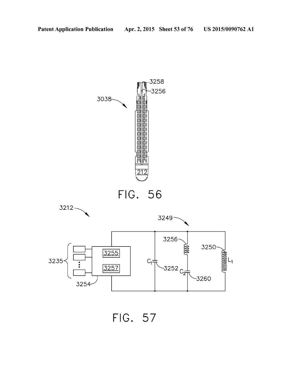 SURGICAL INSTRUMENT WITH WIRELESS COMMUNICATION BETWEEN CONTROL UNIT AND     REMOTE SENSOR - diagram, schematic, and image 54