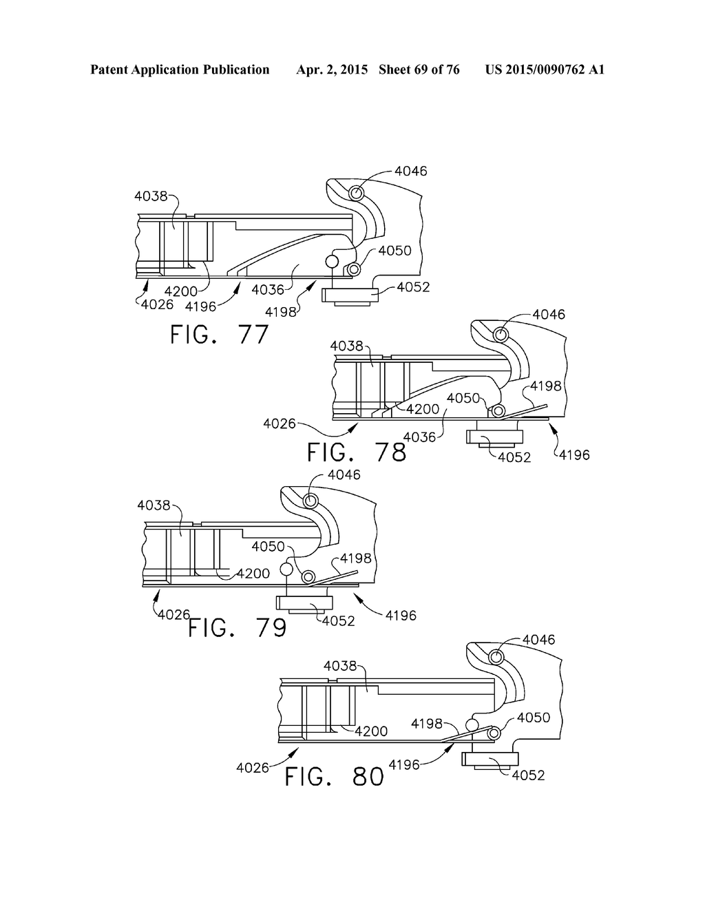 SURGICAL INSTRUMENT WITH WIRELESS COMMUNICATION BETWEEN CONTROL UNIT AND     REMOTE SENSOR - diagram, schematic, and image 70