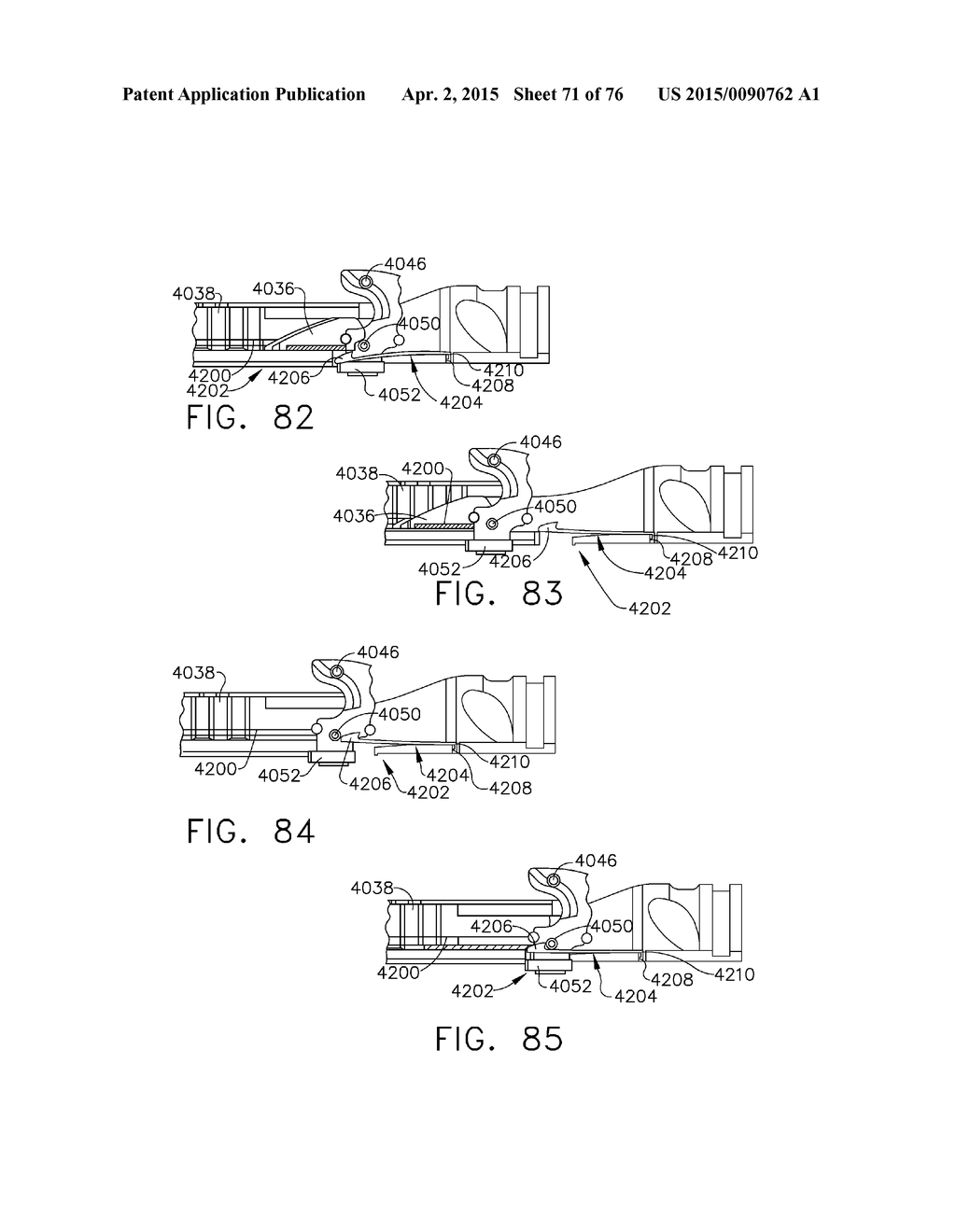 SURGICAL INSTRUMENT WITH WIRELESS COMMUNICATION BETWEEN CONTROL UNIT AND     REMOTE SENSOR - diagram, schematic, and image 72