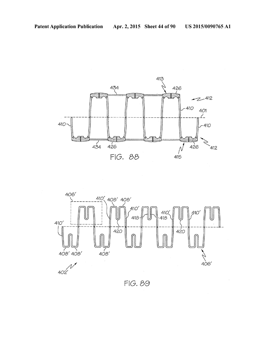 SURGICAL STAPLING INSTRUMENT HAVING A RELEASABLE BUTTRESS MATERIAL - diagram, schematic, and image 45