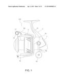 RECIPROCATING MECHANISM FOR A FISHING REEL diagram and image