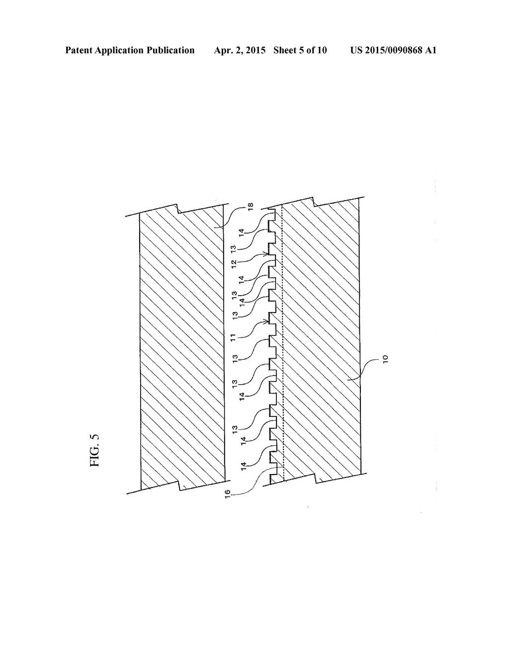 RESIN ENCODER SCALE, MOLD FOR RESIN ENCODER SCALE, METHOD FOR PRODUCING     RESIN ENCODER SCALE, AND ENCODER - diagram, schematic, and image 06