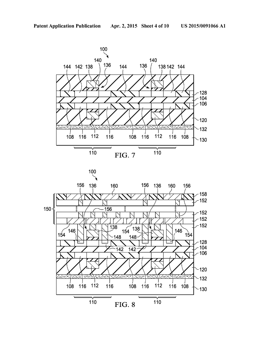 Double Sided NMOS/PMOS Structure and Methods of Forming the Same - diagram, schematic, and image 05