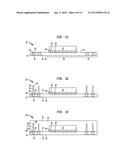 PACKAGE-ON-PACKAGE ASSEMBLY WITH WIRE BONDS TO ENCAPSULATION SURFACE diagram and image