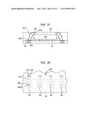 PACKAGE-ON-PACKAGE ASSEMBLY WITH WIRE BONDS TO ENCAPSULATION SURFACE diagram and image