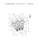 CONTAINER-HANDLING OR GRIPPER ARRANGEMENT diagram and image