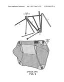 Compact, Collapsible, Swivel Camping Chair diagram and image