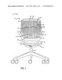 Conforming Back for a Seating Unit diagram and image