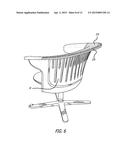 Conforming Back for a Seating Unit diagram and image