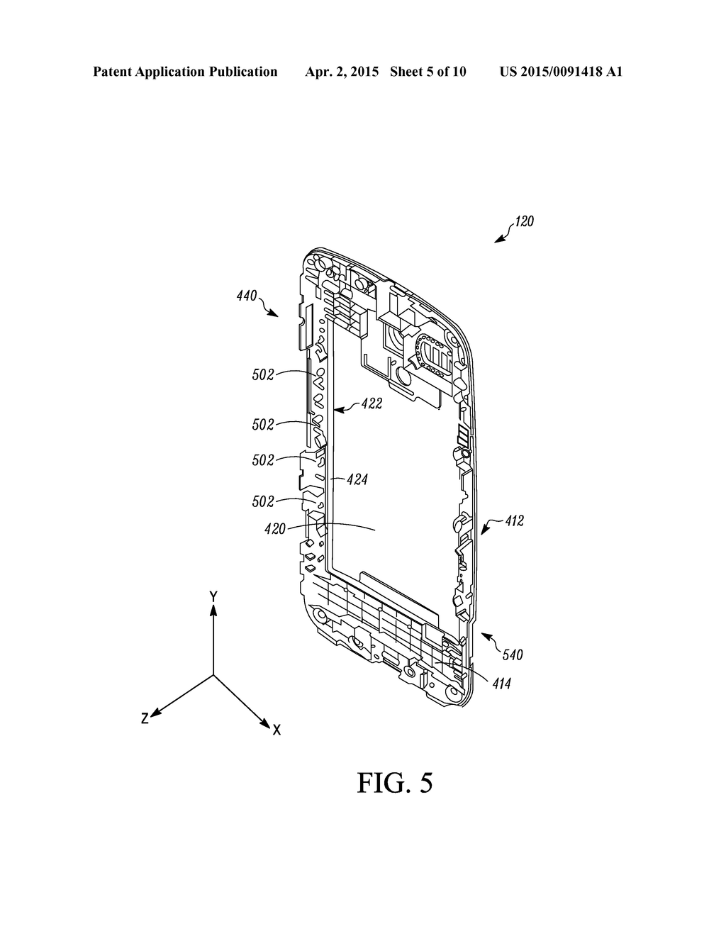 Electronic Device Housing and Method of Assembly - diagram, schematic, and image 06