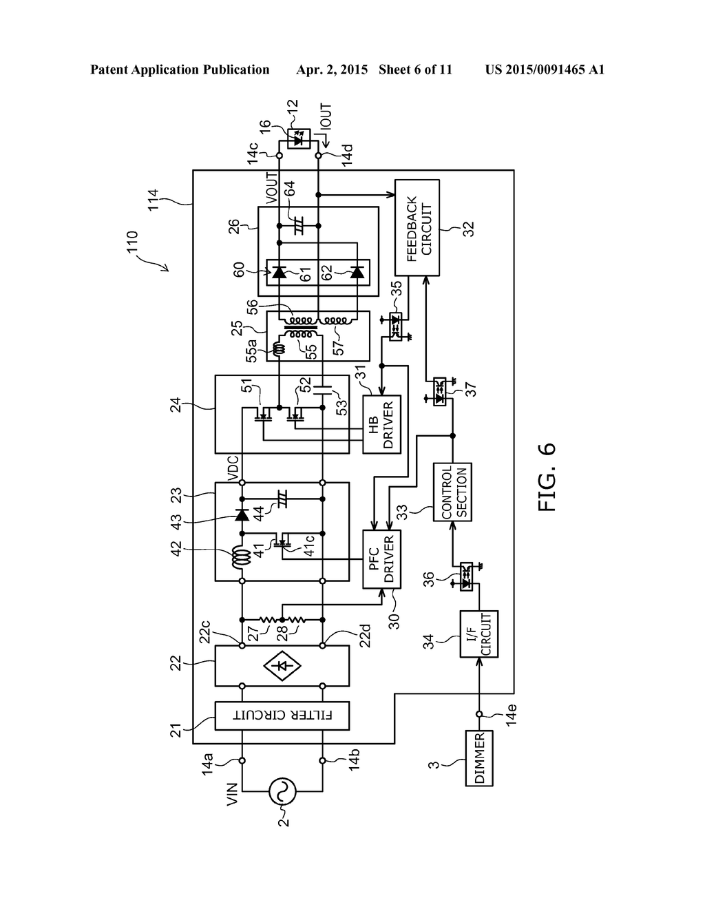 Power Supply Circuit and Luminaire - diagram, schematic, and image 07