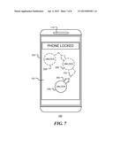 USER-TRACKABLE MOVING IMAGE FOR CONTROL OF ELECTRONIC DEVICE WITH     TOUCH-SENSITIVE DISPLAY diagram and image